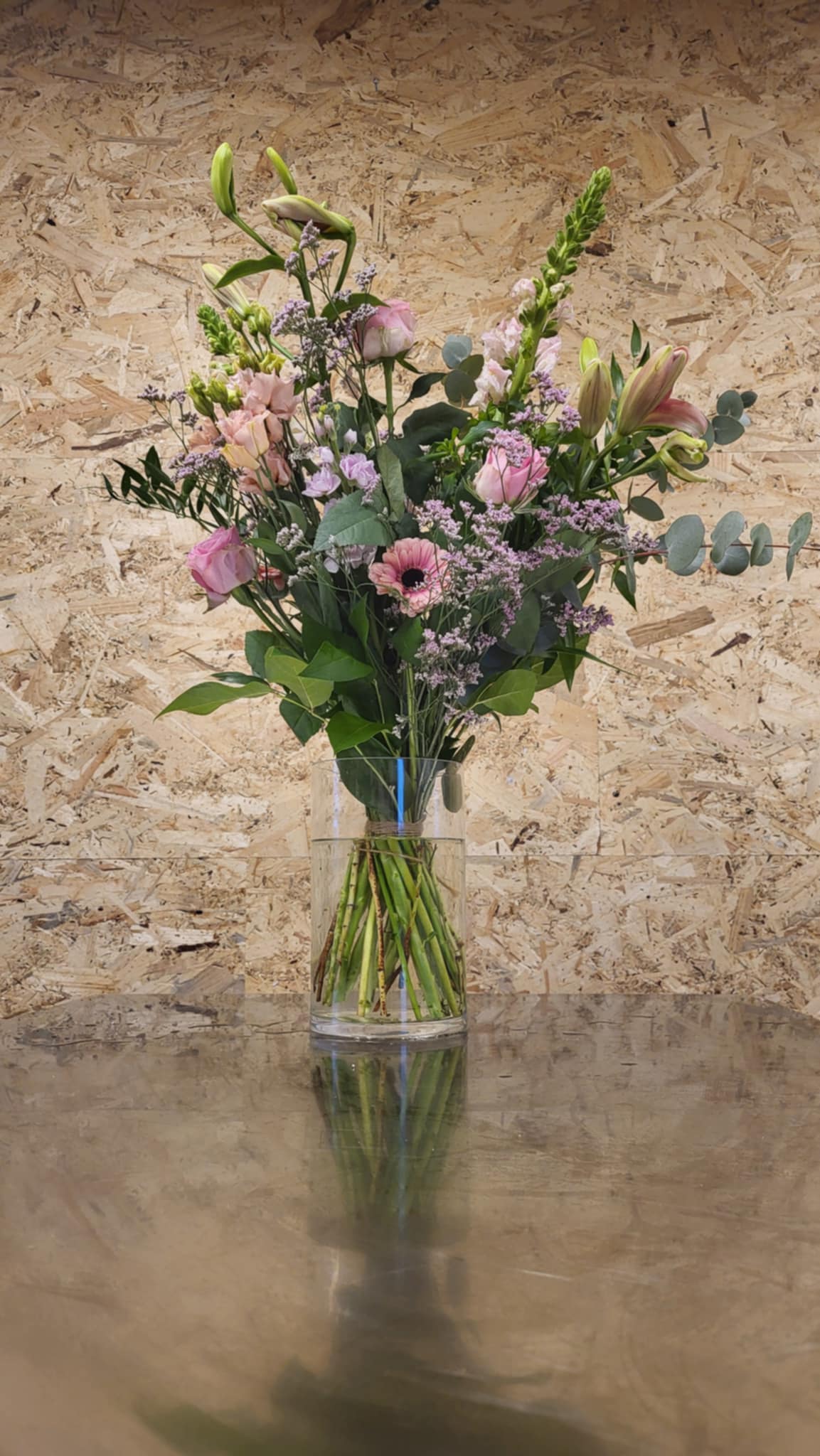 Veldboeket roze, lila