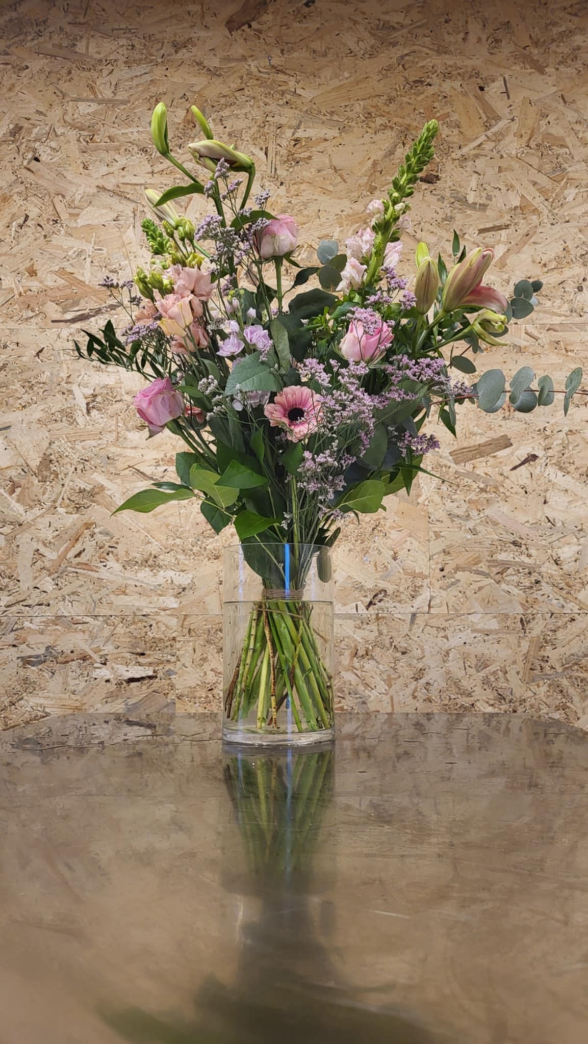 Veldboeket roze, lila